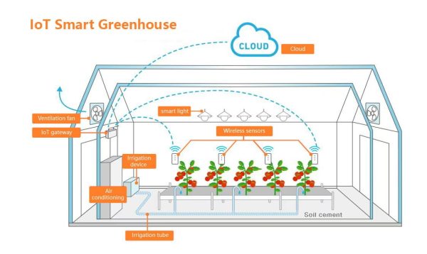 Iot Based Greenhouse Monitoring And Control System For Smart