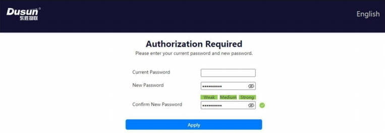 dsgw 021 modify password