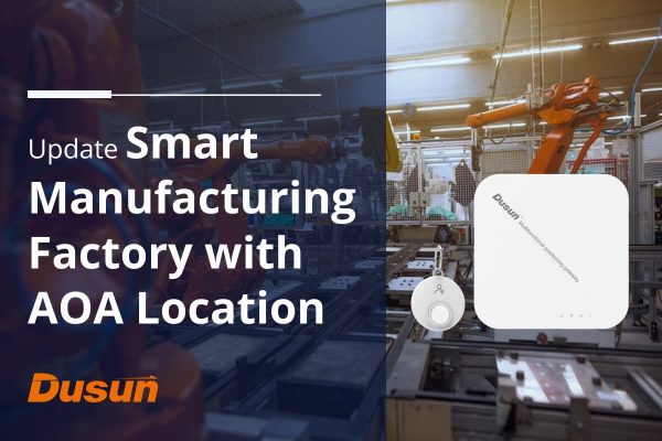 smart manufacturing factory with aoa location