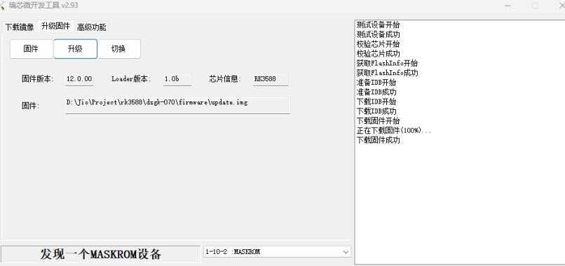 dsgw 560 flashing steps